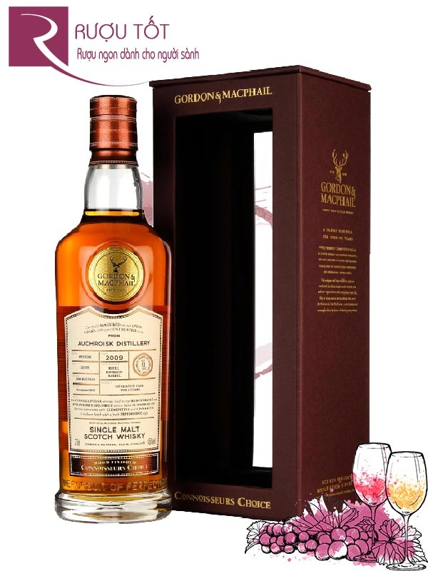 Rượu Whisky Auchroisk Distillery 2009