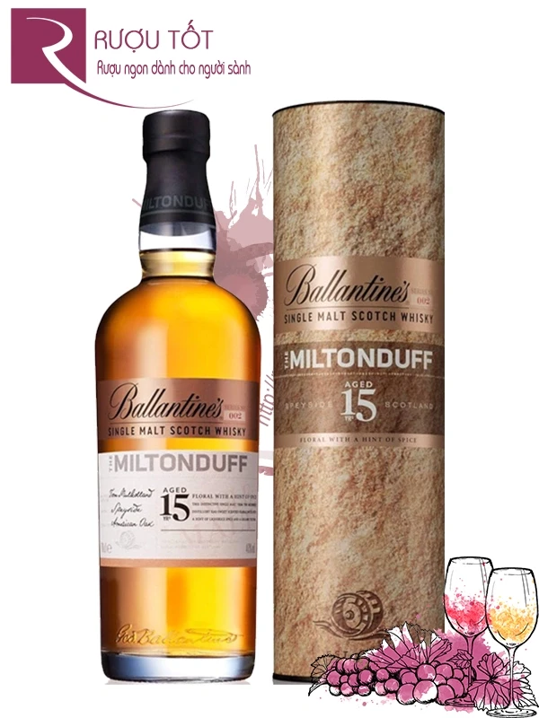 Rượu Ballantine's Miltonduff 15