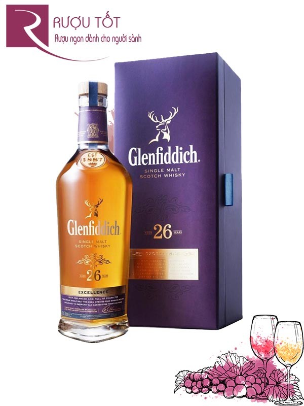 Rượu Glenfiddich 26 Excellence