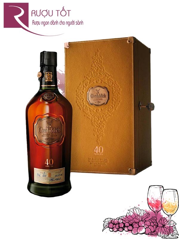 Rượu Glenfiddich 40 Years Old