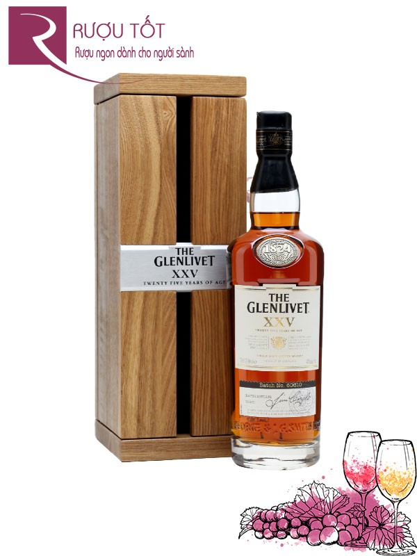 Rượu The Glenlivet 25 Years Old