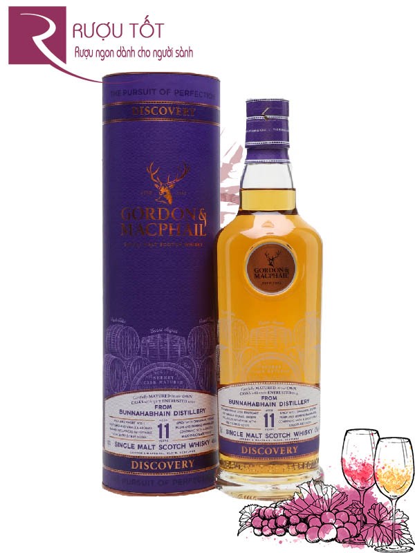 Rượu Whisky Gordon And Macphail Bunnahabhain 11