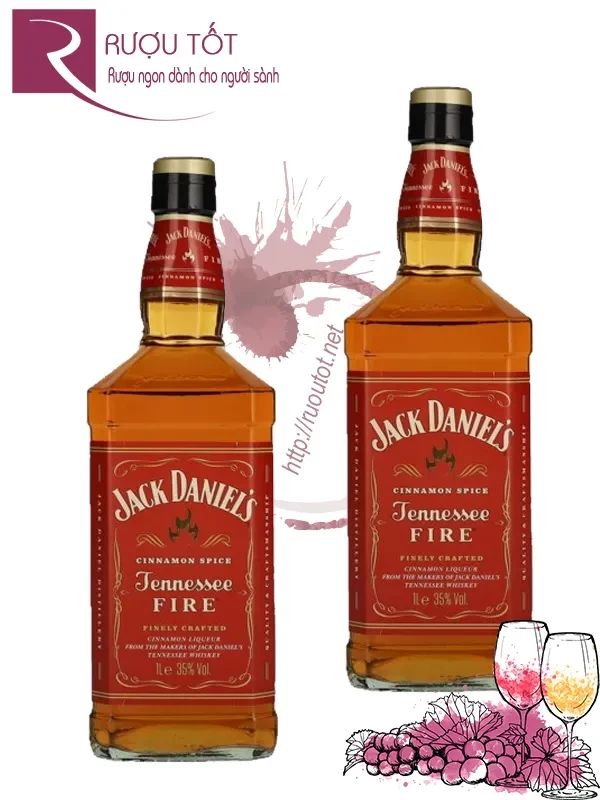 Rượu Jack Daniel's Fire 1l