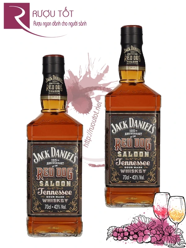 Rượu Jack Daniel's Red Dog Saloon