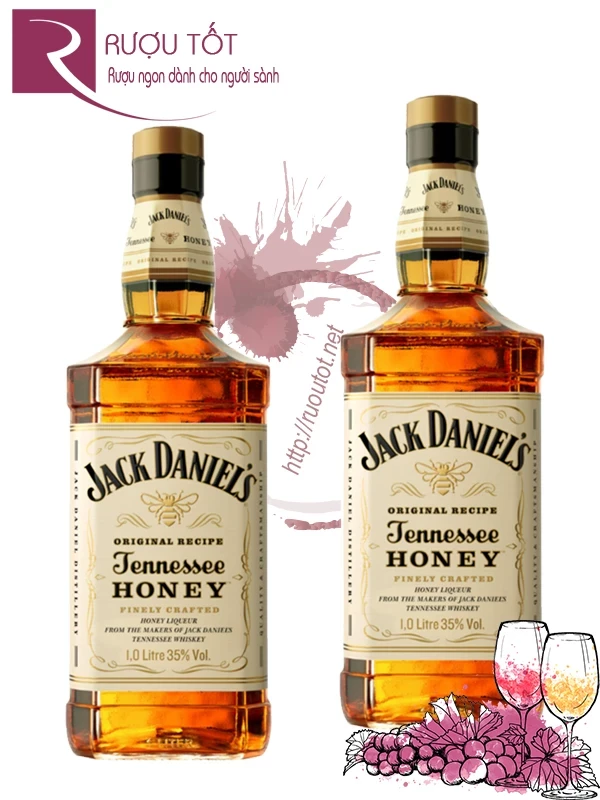 Rượu Jack Daniel’s Honey 1L