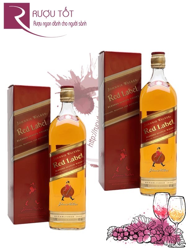 Rượu Johnnie Walker Red Label