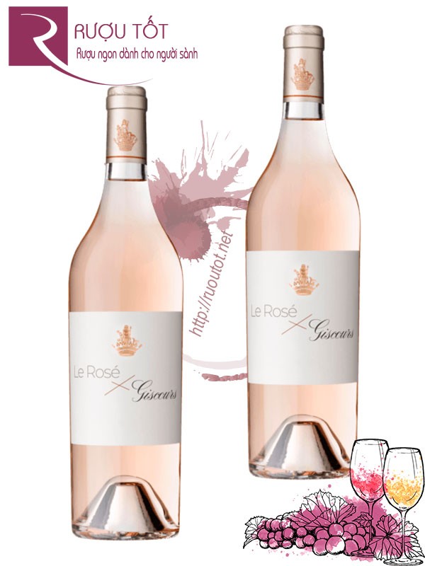 Vang Pháp Le Rose de Giscours Bordeaux Thượng Hạng