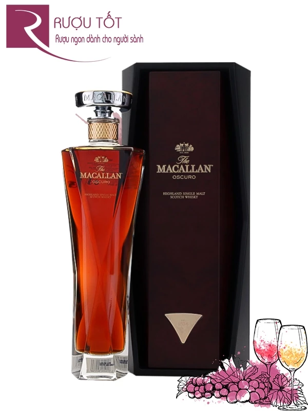 Rượu Macallan Oscuro 1824 Collection