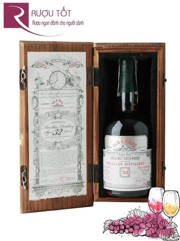 Rượu Macallan 1979 32 Old & Rare