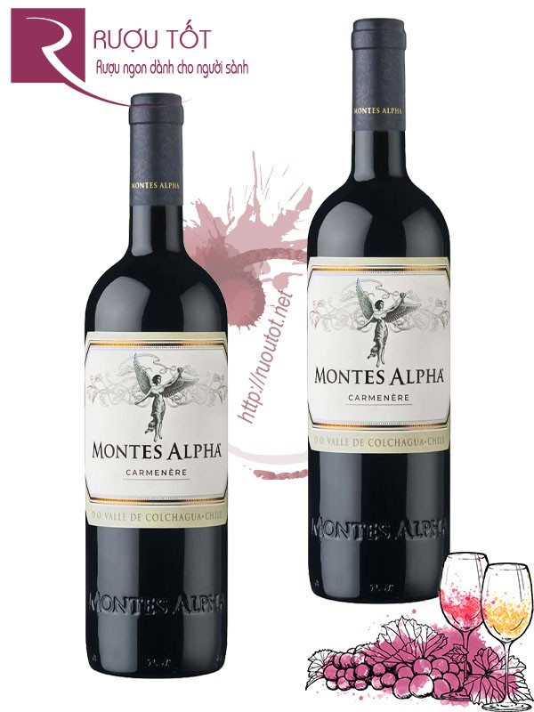 Vang Chile Montes Alpha Carmenere