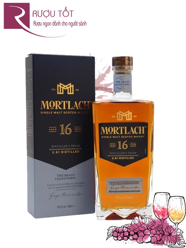 Rượu Mortlach 16 Distillers Dram