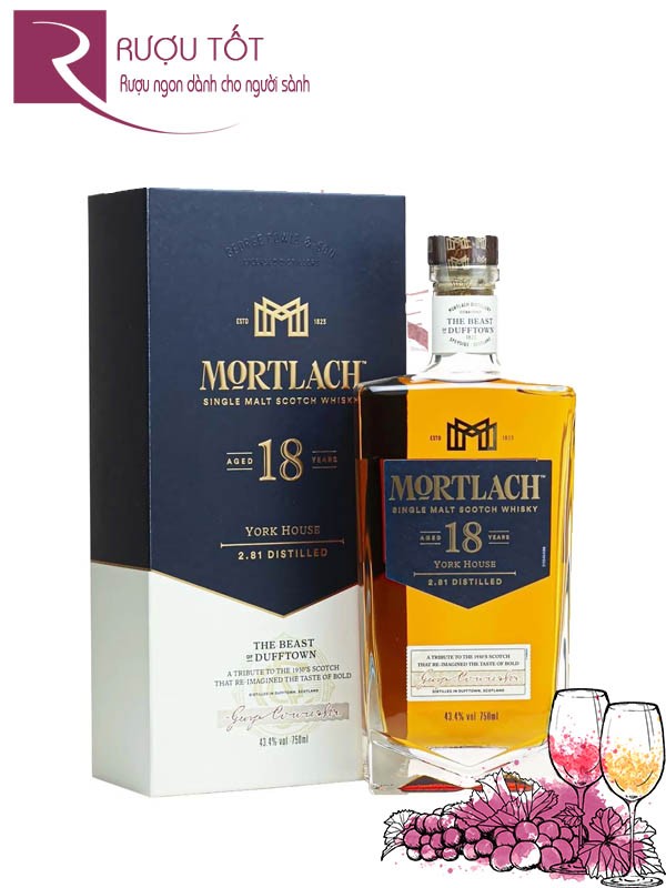 Rượu Mortlach 18 York House