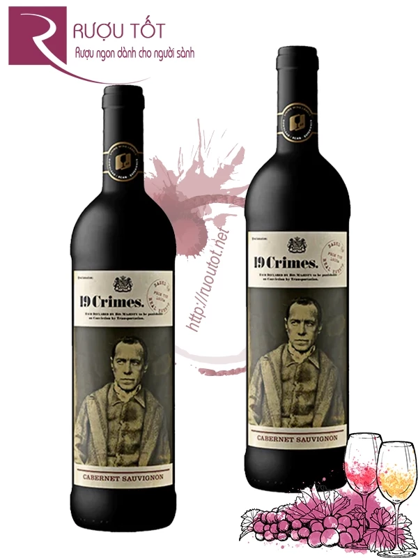 Rượu vang 19 Crimes Cabernet Sauvignon