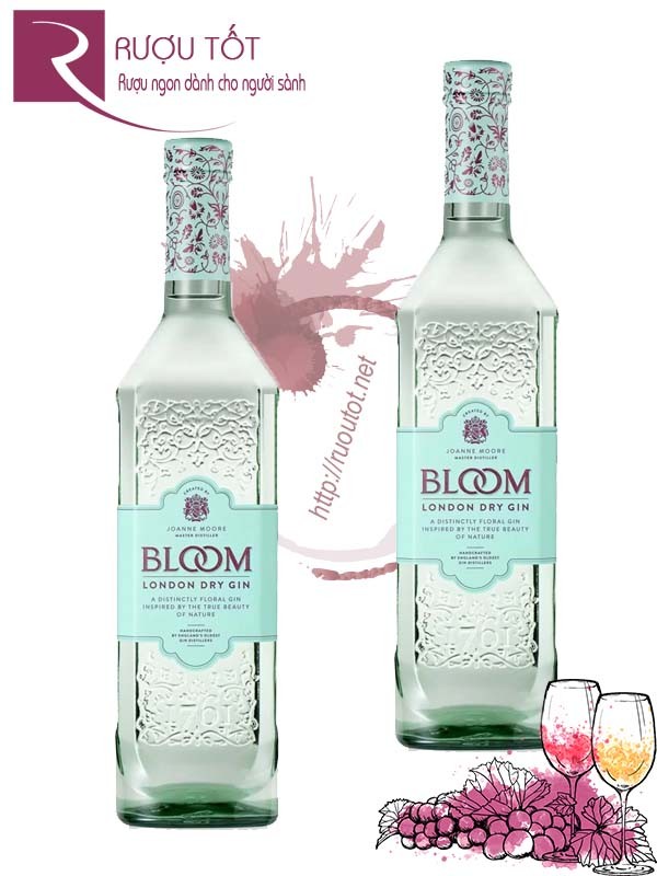 Rượu Bloom London Dry Gin 40%