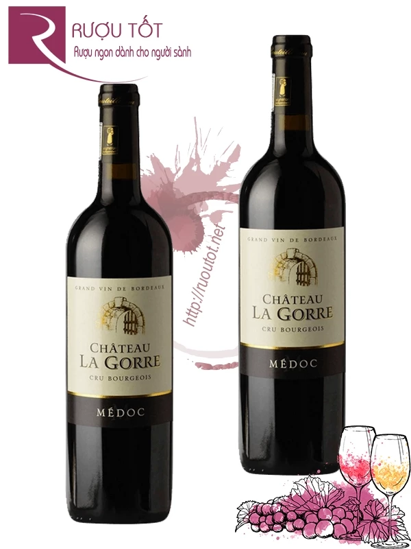 Rượu vang Chateau La Gorre Cru Bourgeosis Medoc