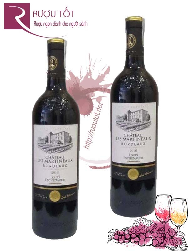 Rượu Vang Chateau Les Martineaux Bordeaux