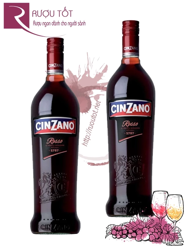 Rượu Cinzano Rosso 1000ml