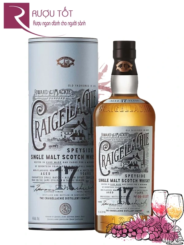 Rượu Craigellachie 17 46%