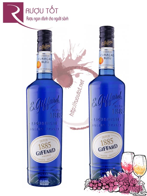 Rượu Mùi Giffard 1885 Curacao Bleu