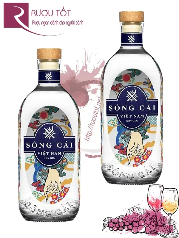 Rượu Sông Cái Dry Gin 700ml