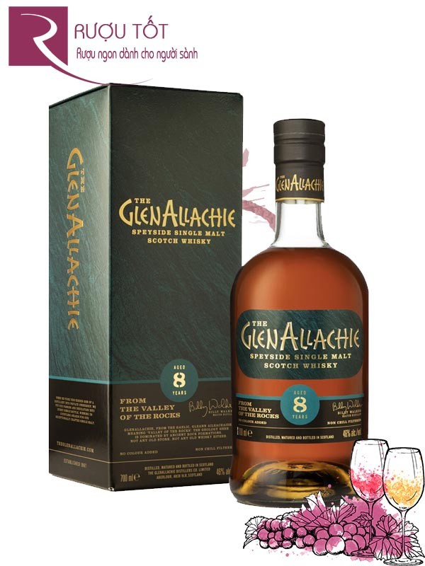 Rượu Glenallachie 8 Year Old Sherry Cask 700ml