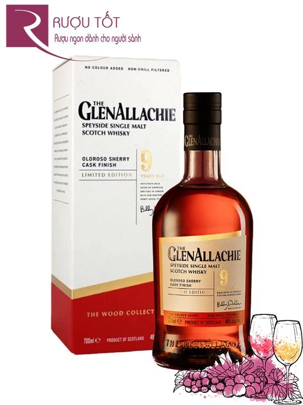 Rượu Glenallachie 9 Oloroso Sherry Cask Finish