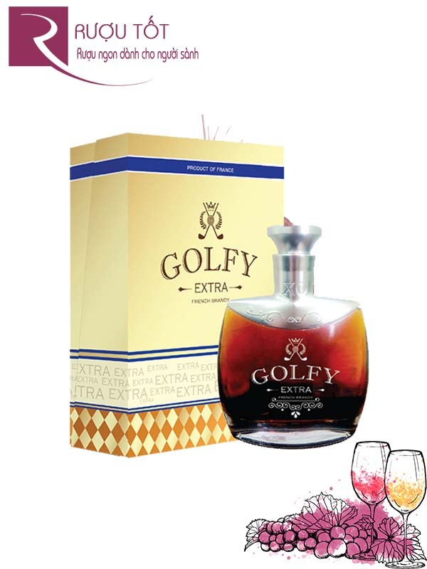 Rượu Golfy Extra Brandy 40 độ