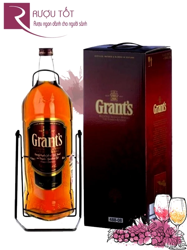 Rượu Grant's The Family Reserve 3 Lít