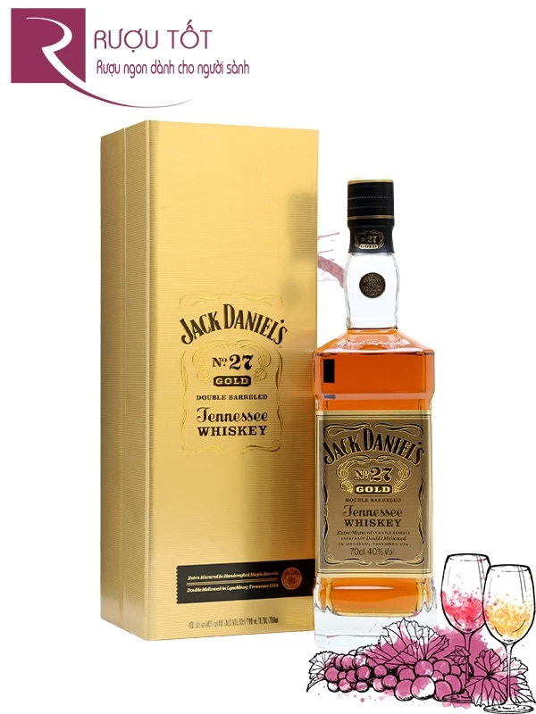 Rượu Jack Daniels No27 Gold