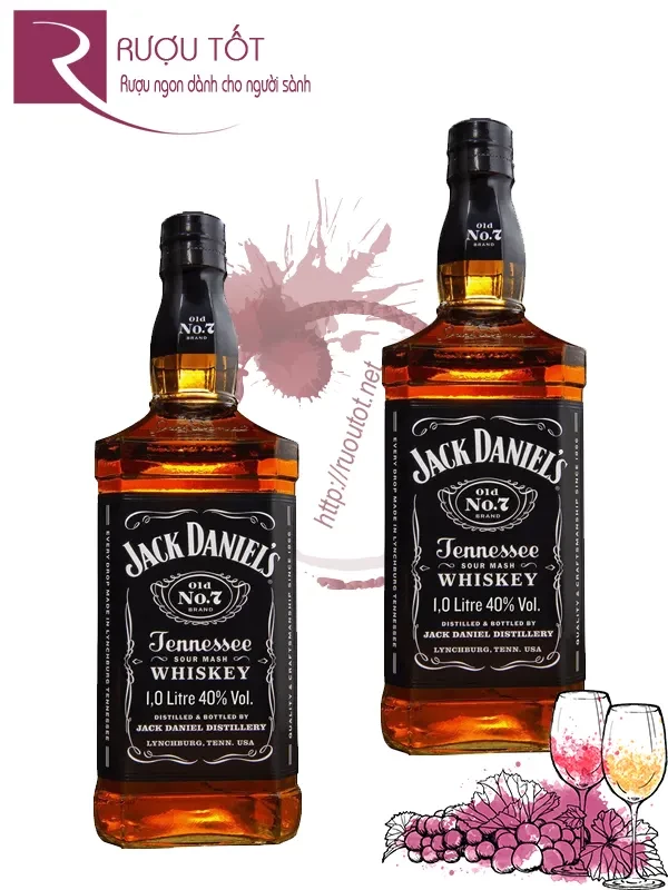 Rượu Jack Daniel's No 7 1L