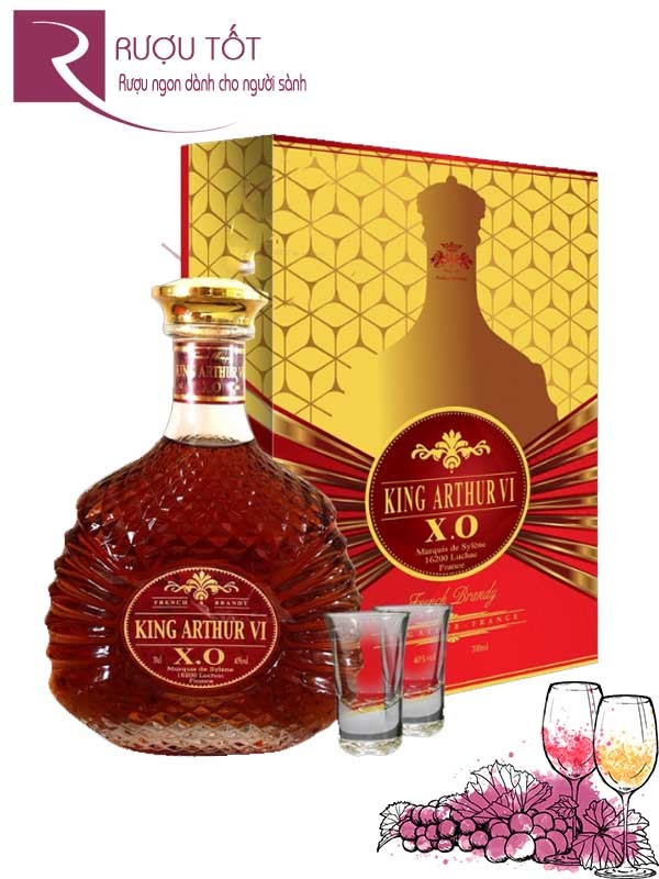 Rượu King Arthur VI XO 700ml