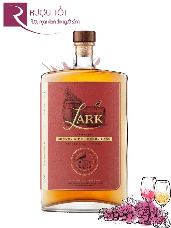 Rượu Lark Brandy & PX Sherry Cask