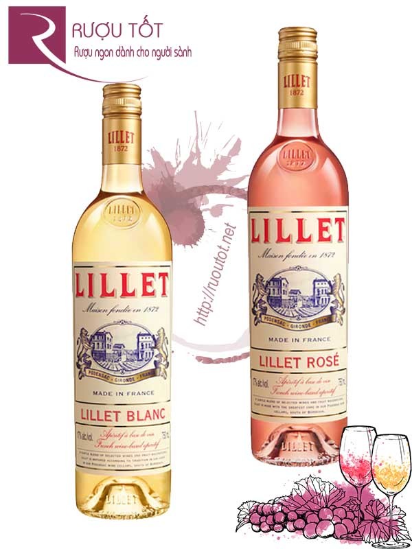 Rượu Lillet Rose - White 750ml