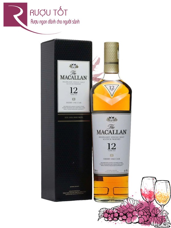 Rượu Macallan 12 Sherry Oak