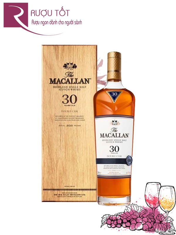 Rượu Macallan 30 Double Cask