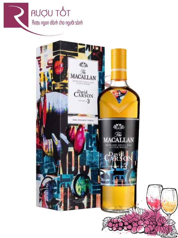 Rượu Macallan Concept No 3 David Carson