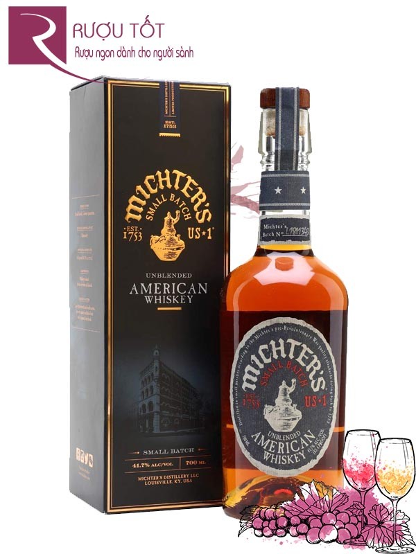 Rượu Michter's Unblended American Whiskey