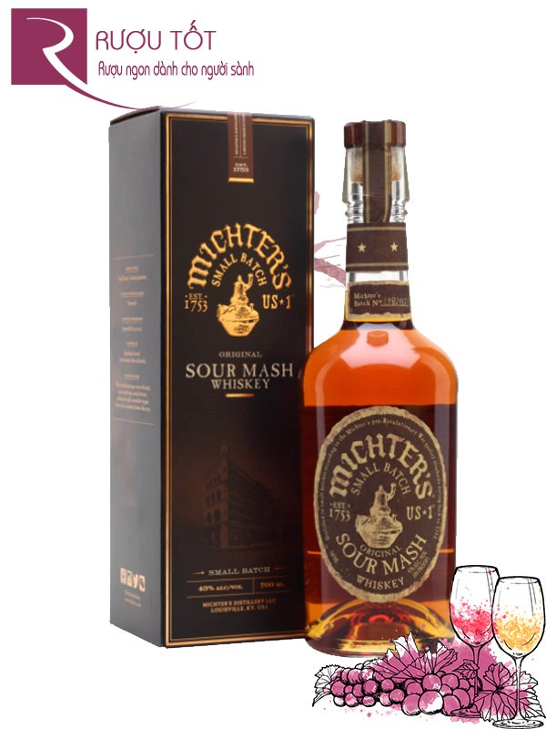 Rượu Michter's Kentuck Straight Bourbon Whiskey