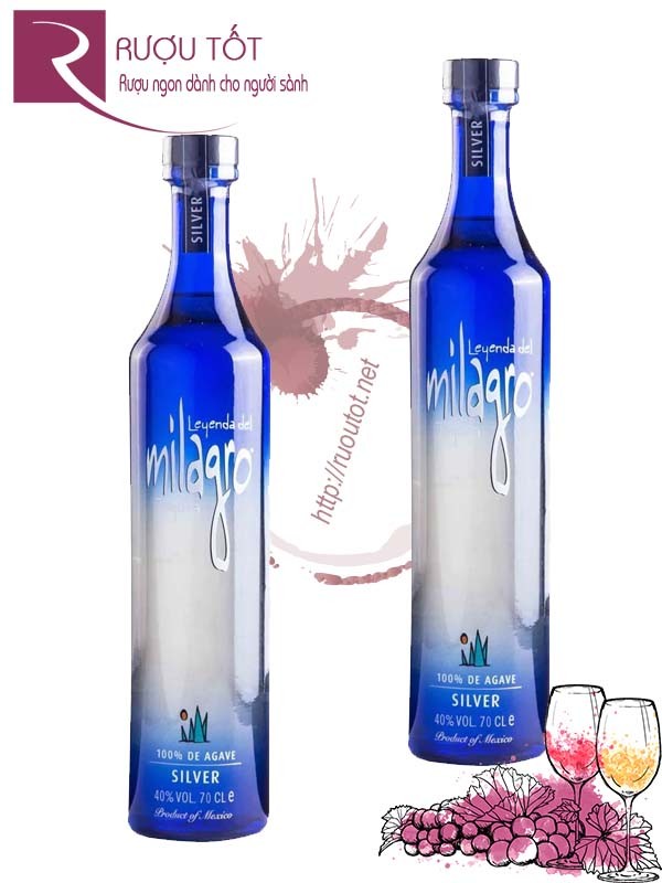 Rượu Milagro Tequila Silver