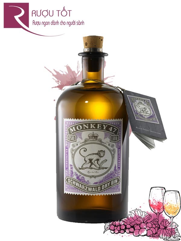 Rượu Gin Monkey 47 Schwarzwald Dry 47%