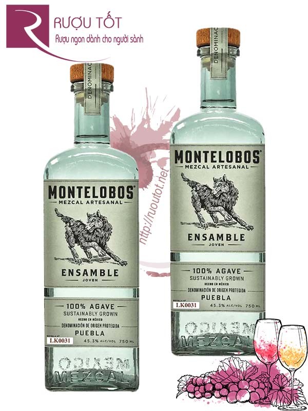 Rượu Montelobos Ensamble Mezcal