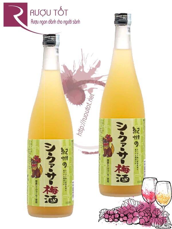 Rượu Umeshu Nakano Citrus - Vị Tắc (Quất)