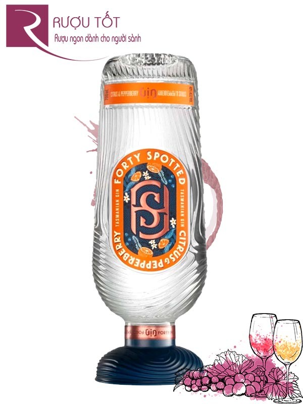 Rượu Gin Forty Spotted Citrus & Pepperberry