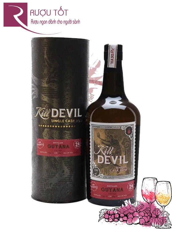 Rượu Rum Kill Devil Guyana 24