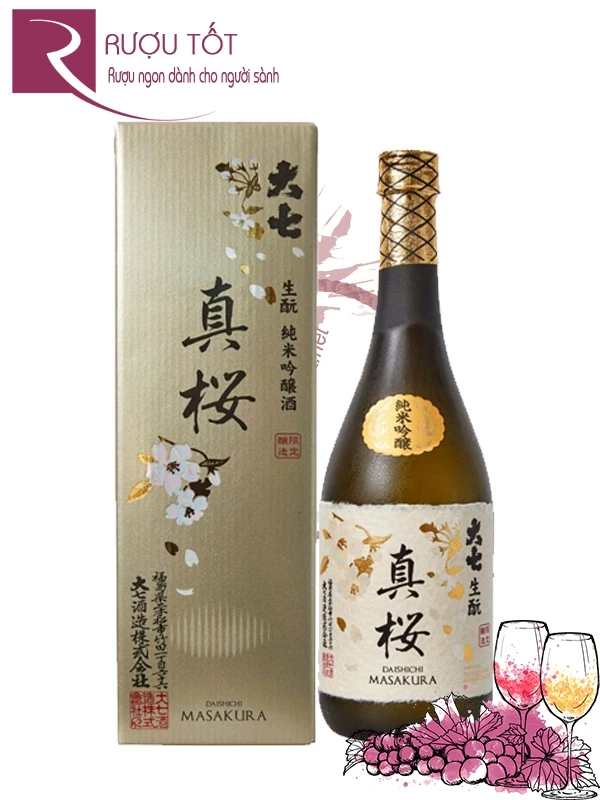 Rượu Sake Daishichi Masakura 15%