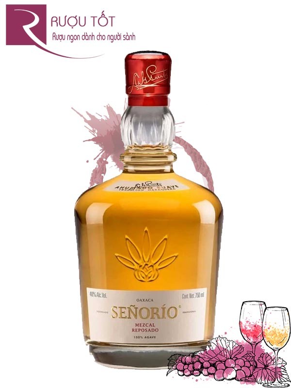 Rượu Senorio Mezcal Reposado 700ml