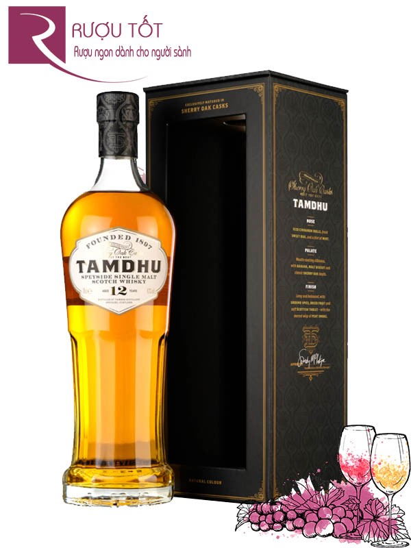 Rượu Tamdhu 12 Year Old