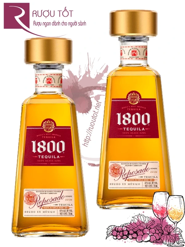 Rượu 1800 Reposado