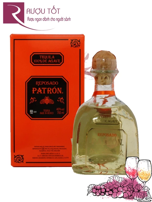 Rượu mùi Patron Reposado