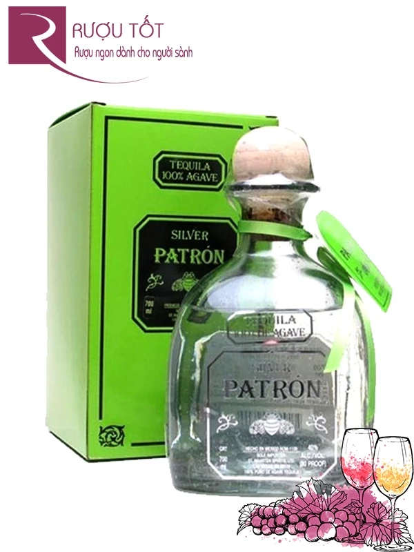 Rượu Tequila Patron Silver